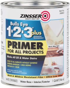 Zinsser 123 Primer Bathroom