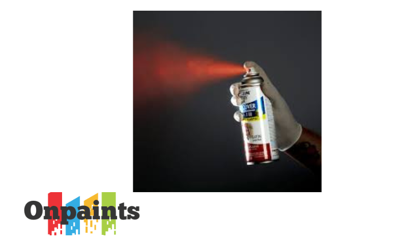 Can you use canned spray paint on interior walls